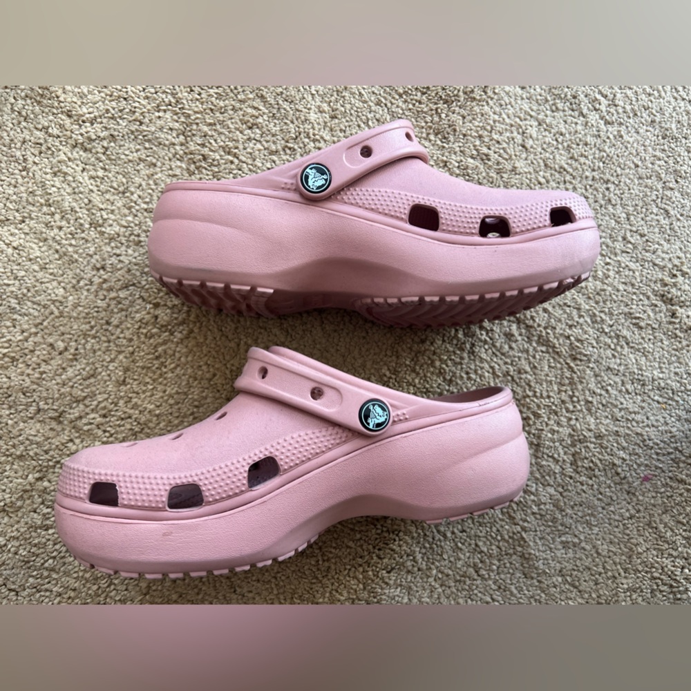 Crocs Classic Platform Clog - Blush Pink